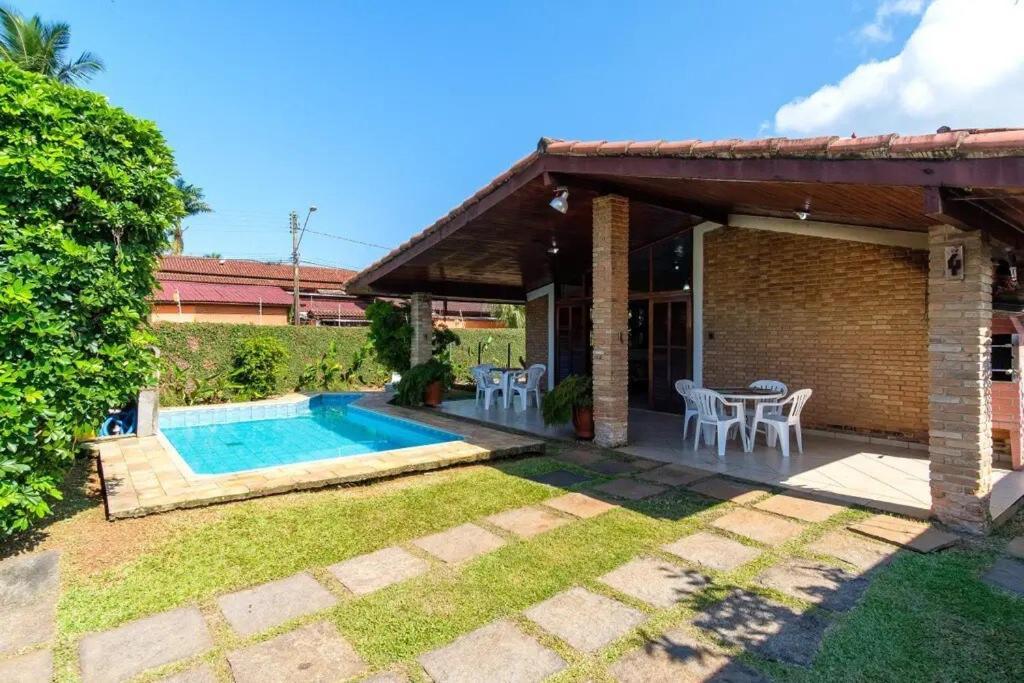 Bh4 - Bh4: Casa Com Piscina Ao Lado Da Praia Grande Убатуба Екстер'єр фото